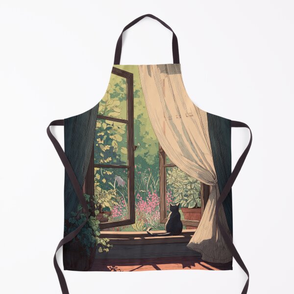 Item preview, Where Spring Enters – Cozy Open Window designed and sold by JLCableStudio.