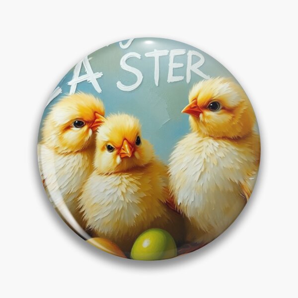 Item preview, Easter chicks with eggs. designed and sold by oldMastersofart.