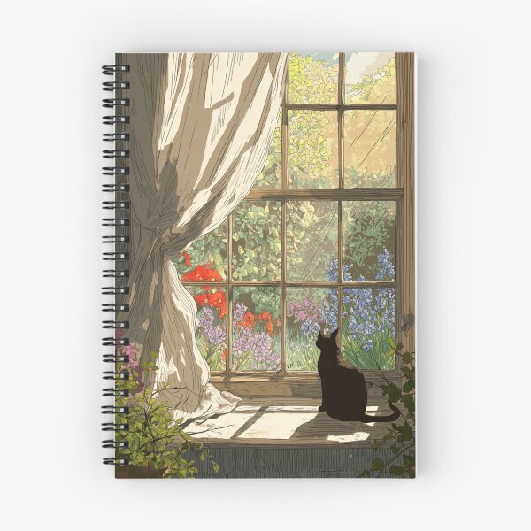 Item preview, Where Spring Enters – Cozy Open Window designed and sold by JLCableStudio.