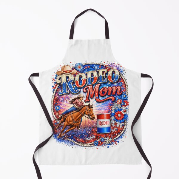 Artikelvorschau, Rodeo-Mama Barrel Racerin entworfen und verkauft von Nicole DeAngelis Art .