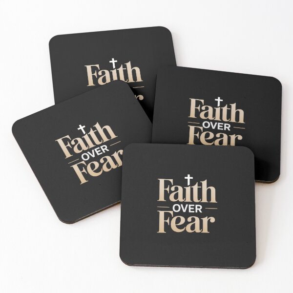Item preview, Faith Over Fear Christian Cross – Inspirational Faith Quote Design designed and sold by EvolusionPro.