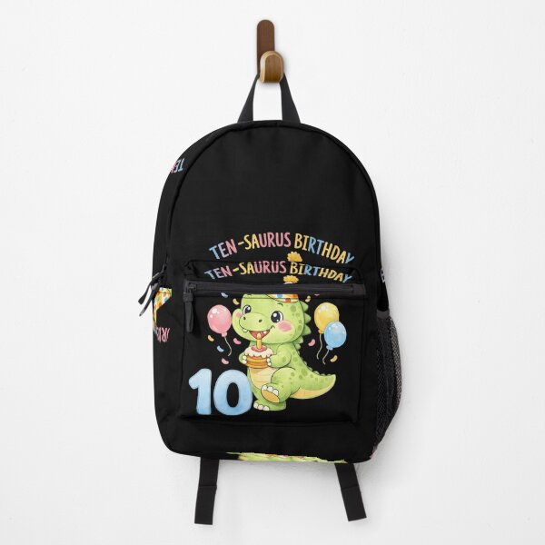 Item preview, Adorable Watercolor Ten-Saurus Dinosaur 10th Birthday funny Dinosaur party - Age 10 Boy Girl designed and sold by Adventure paradise ⭐⭐⭐⭐⭐.