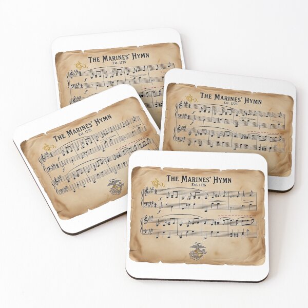 Item preview, Marine Hymn designed and sold by HardHatDogTag.