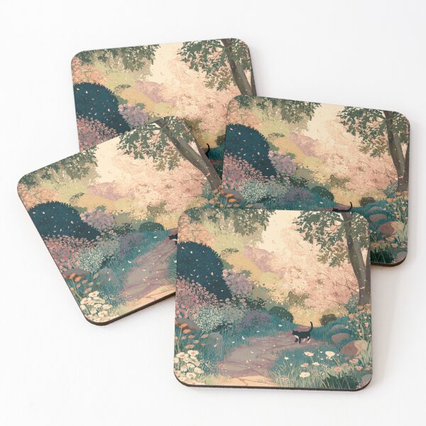 Item preview, A Path Through Bloom – Cozy Spring Walk designed and sold by JLCableStudio.