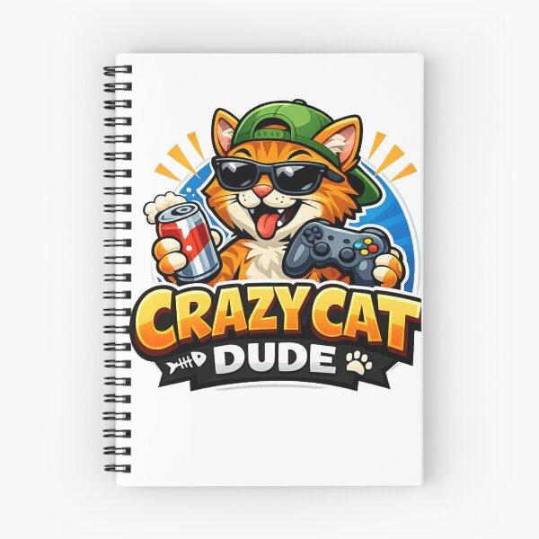 Item preview, Crazy Cat Dude designed and sold by taylortails.