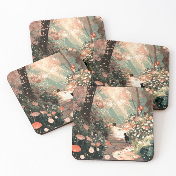 Item preview, A Path Through Bloom – Cozy Spring Walk designed and sold by JLCableStudio.