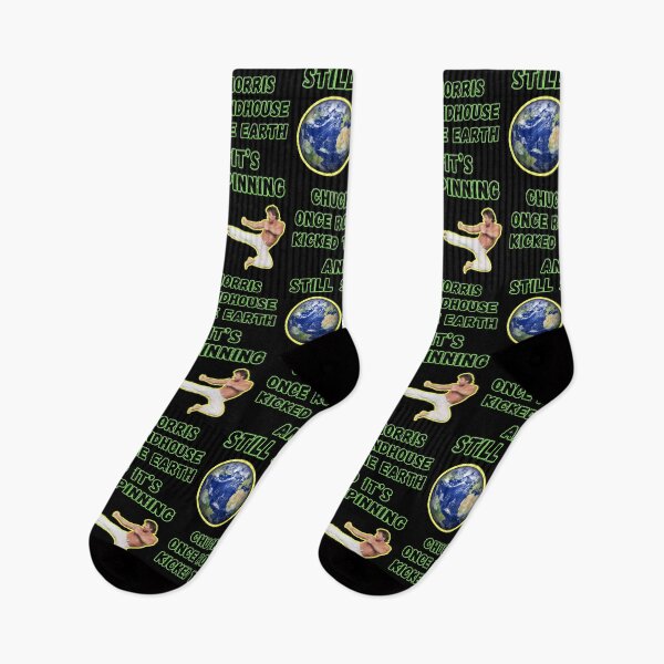 Item preview, Chuck Norris Roundhoude Kick designed and sold by WoodburyLake.