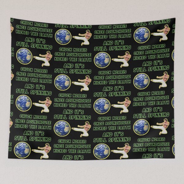 Item preview, Chuck Norris Roundhoude Kick designed and sold by WoodburyLake.