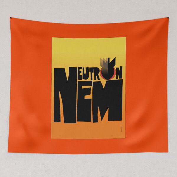 Item preview, No Neutron Bomb designed and sold by Radical Poster Collective.