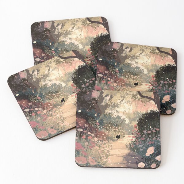 Item preview, A Path Through Bloom – Cozy Spring Walk designed and sold by JLCableStudio.