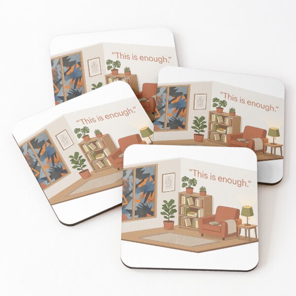 Item preview, Introvert Safe Space – Cozy Quiet Room Aesthetic Design designed and sold by Quiet Mode Studio.