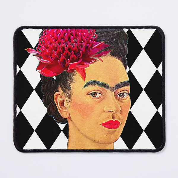 Item preview, Frida Kahlo Portrait with Waratah designed and sold by FridaArtGallery.