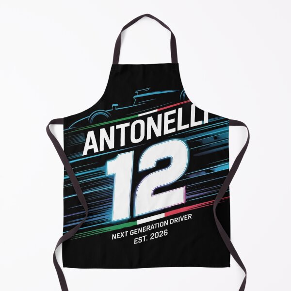 Item preview, Antonelli 12 Racing Graphic – Neon Speed Motorsport Design designed and sold by Orbit Ink.