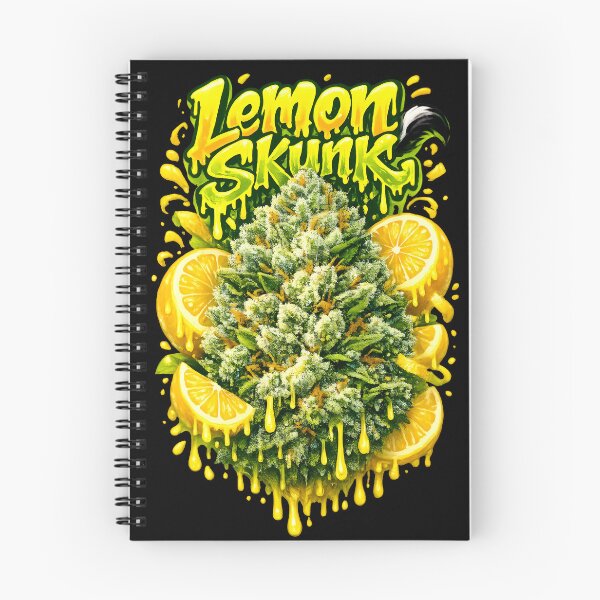 Item preview, Lemon Skunk Strain Typography Art Print | Juicy Bud Lemon Zest Cannabis Poster | Bold Graffiti Weed Design 420 Gift designed and sold by WAUZ.