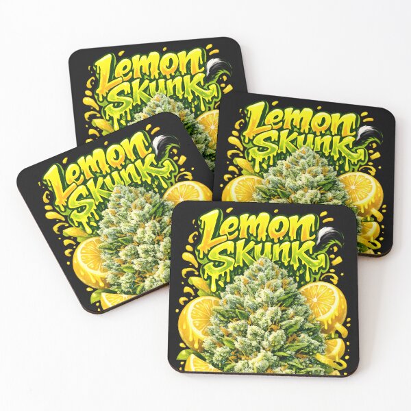 Item preview, Lemon Skunk Strain Typography Art Print | Juicy Bud Lemon Zest Cannabis Poster | Bold Graffiti Weed Design 420 Gift designed and sold by WAUZ.