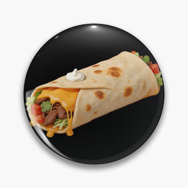 Item preview, National Burrito Day Funny Burrito Food Lover Sticker designed and sold by GymTanLaundry.
