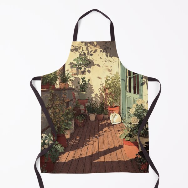 Item preview, Sunlit Corners – Cozy Spring Terrace designed and sold by JLCableStudio.