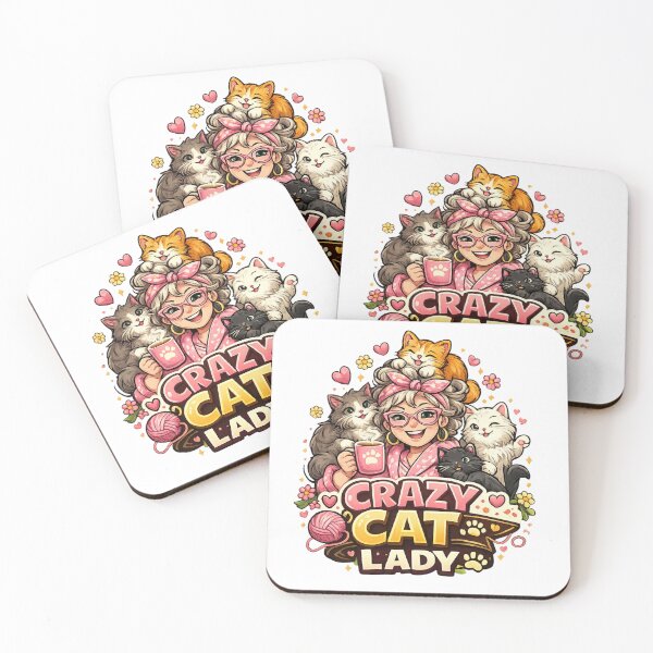 Item preview, CRAZY CAT LADY designed and sold by taylortails.