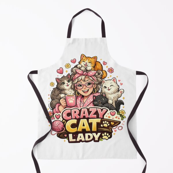 Item preview, CRAZY CAT LADY designed and sold by taylortails.
