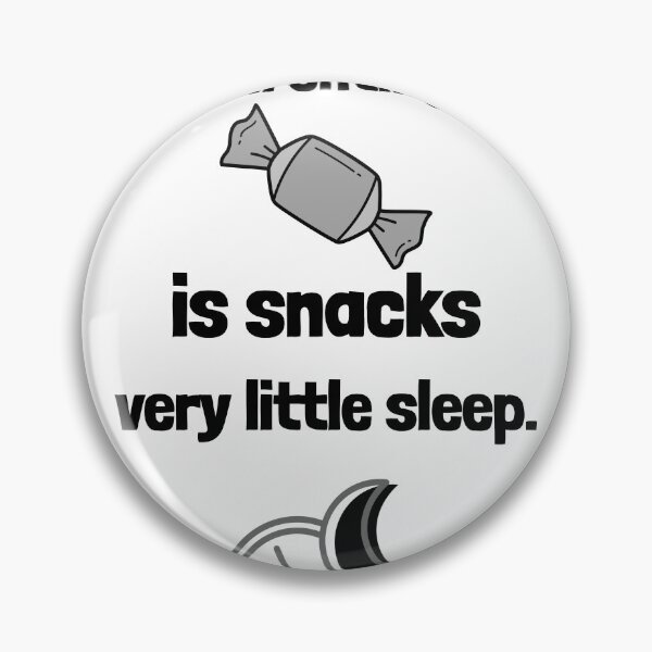 Item preview, Parenting Is Snacks And Very Little Sleep Funny Parenting Shirt designed and sold by DrakesTees.