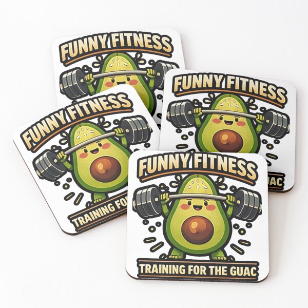 Item preview, Funny Fitness – Training for the Guac designed and sold by Ladys-Gents.
