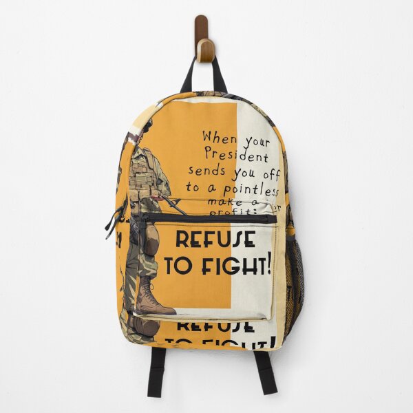 Item preview, Refuse to Fight designed and sold by TerryLatic.