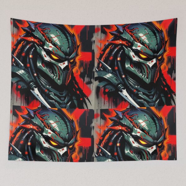 Item preview, Graffiti Yautja designed and sold by HuntsmithMerch.