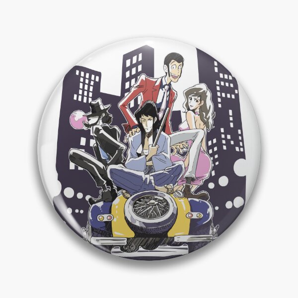 Item preview, Lupin the Third with Jigen, Goemon and Fujiko | budflux.com designed and sold by Budflux.