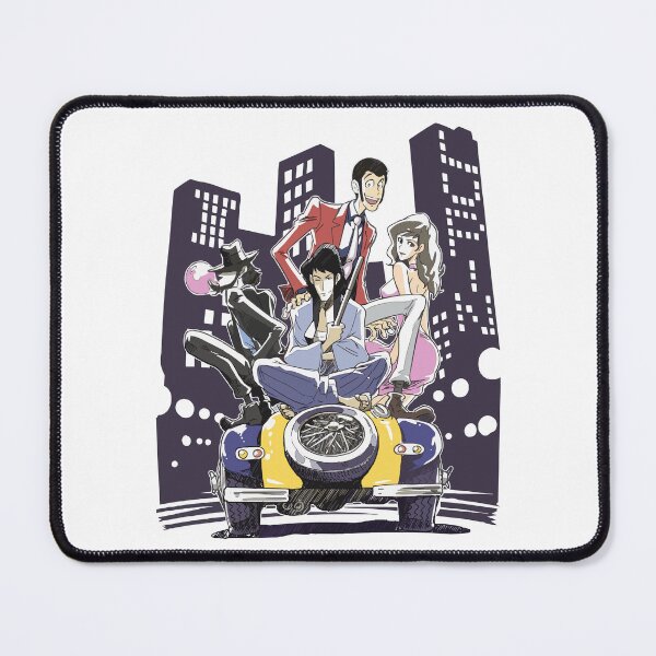 Item preview, Lupin the Third with Jigen, Goemon and Fujiko | budflux.com designed and sold by Budflux.