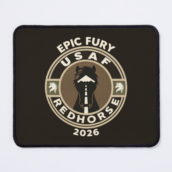 Item preview, USAF REDHORSE epic fury 2026 designed and sold by Thea B Creates.