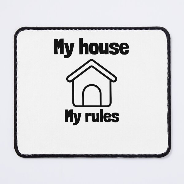Item preview, My House My Rules My Kids Ignore Both Funny Parenting Shirt designed and sold by DrakesTees.