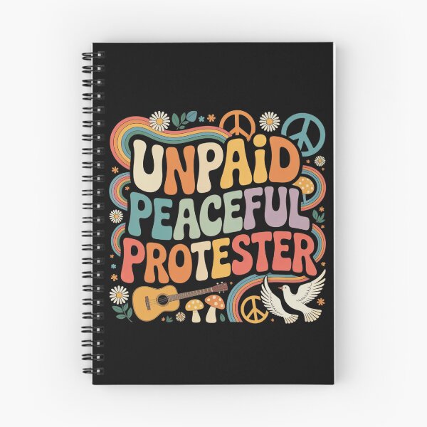 Item preview, Unpaid Peaceful Protester designed and sold by ZACK ART.