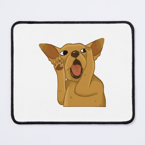 Item preview, Shocked Chihuahua Oh My God Face Sticker designed and sold by achristiaf.