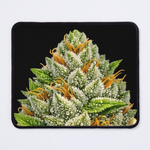 Item preview, Hyper Realistic Lemon Skunk Trichomes Art Print | Macro Cannabis Flower Close-Up Poster | Premium Dispensary Strain Wall Art designed and sold by WAUZ.