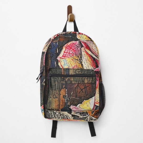 Item preview, Artistic collage rose with abstract symbols and vintage textures designed and sold by busurman.