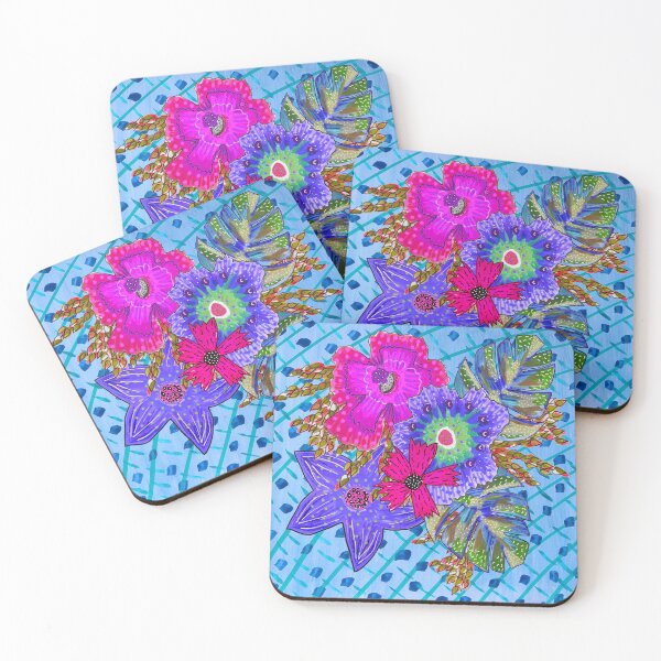 Item preview, Tropical Flowers designed and sold by hatvail.