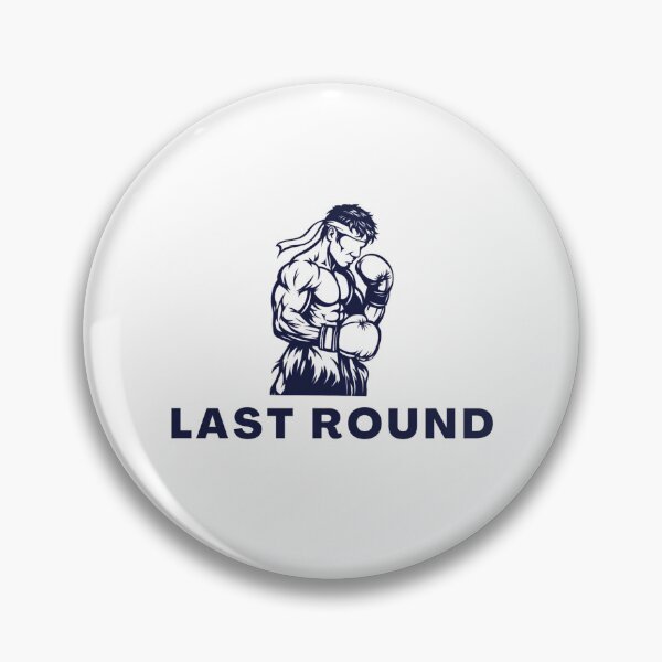 Item preview, Last Round Boxing - Motivational Fighter Gym Design designed and sold by CsluckDesigns.