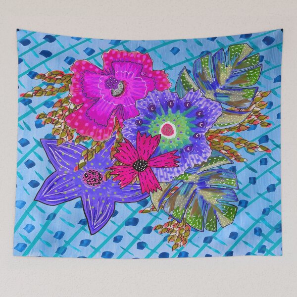 Item preview, Tropical Flowers designed and sold by hatvail.