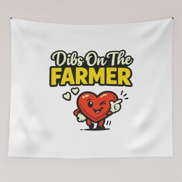 Item preview, Dibs On The Farmer designed and sold by LuveraxArt.