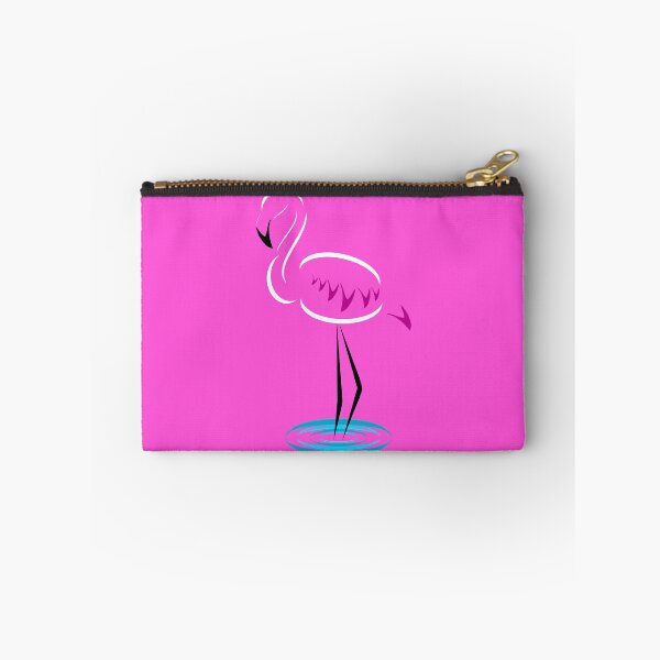 Item preview, White Flamingo (Light Pink Background) designed and sold by Risa-C.
