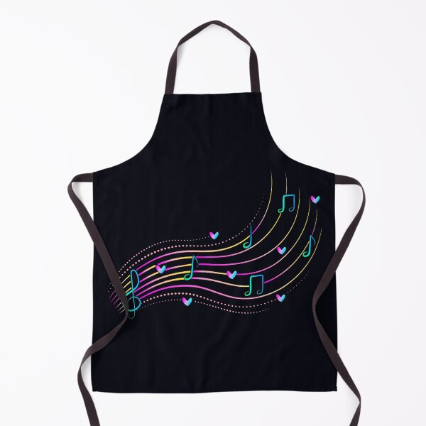 Item preview, Neon musical note wave clipart designed and sold by OM-lova.