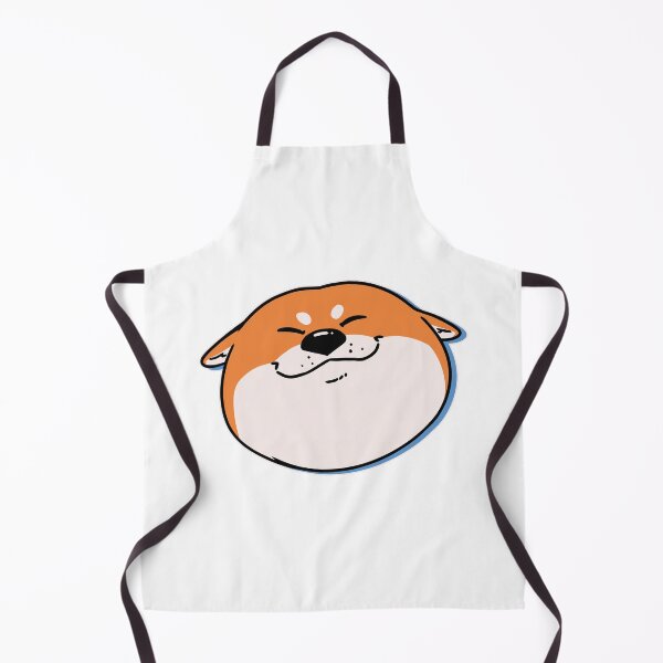 Item preview, Smug Grinning Shiba Inu Head Sticker designed and sold by achristiaf.