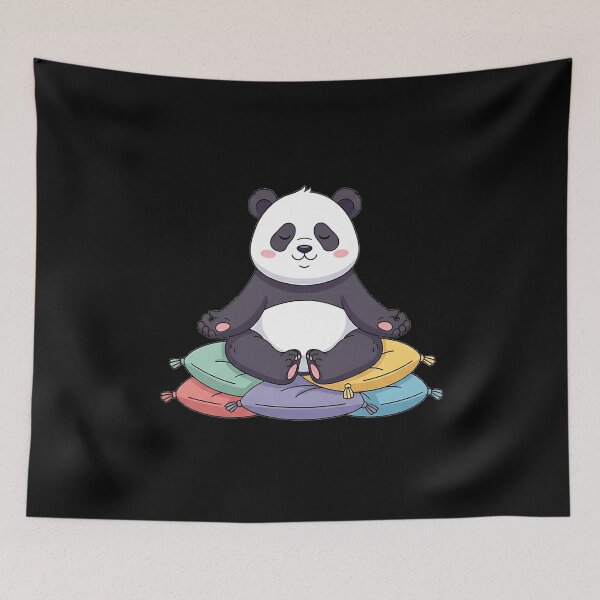 Item preview, Zen Meditation Panda designed and sold by UrbanPrts.