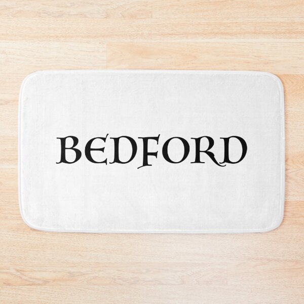 Item preview, Bedford old medieval style text (Black) designed and sold by STUDIO-72.