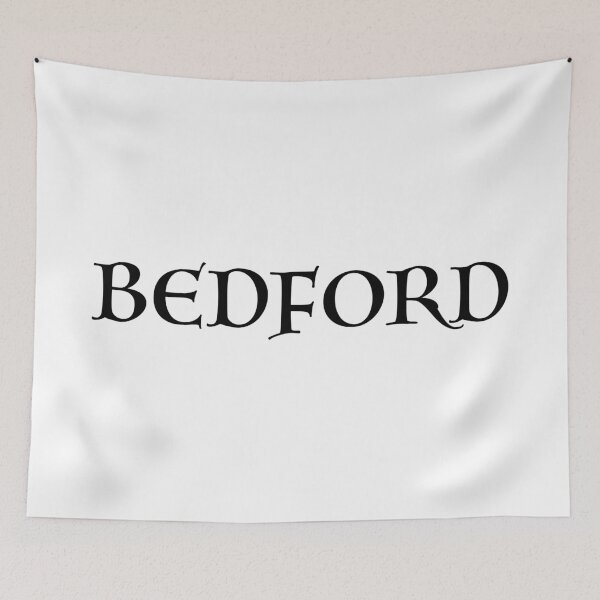 Item preview, Bedford old medieval style text (Black) designed and sold by STUDIO-72.