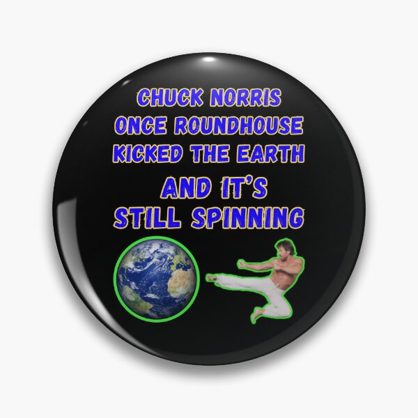 Item preview, Chuck Norris Roundhoude Kick designed and sold by WoodburyLake.