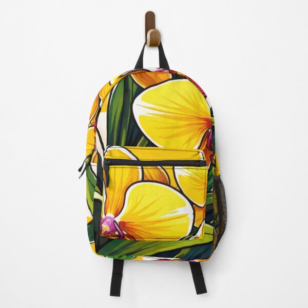 Item preview, Contemporary Yellow Orchids Checkers designed and sold by scicilysimonee.