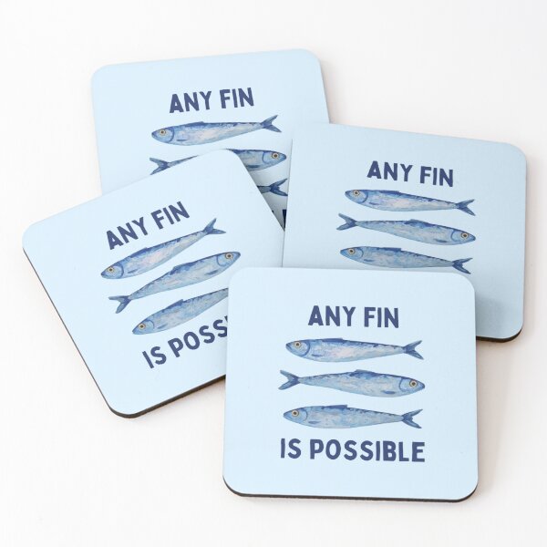 Item preview, Any Fin Is Possible designed and sold by Spring Things.
