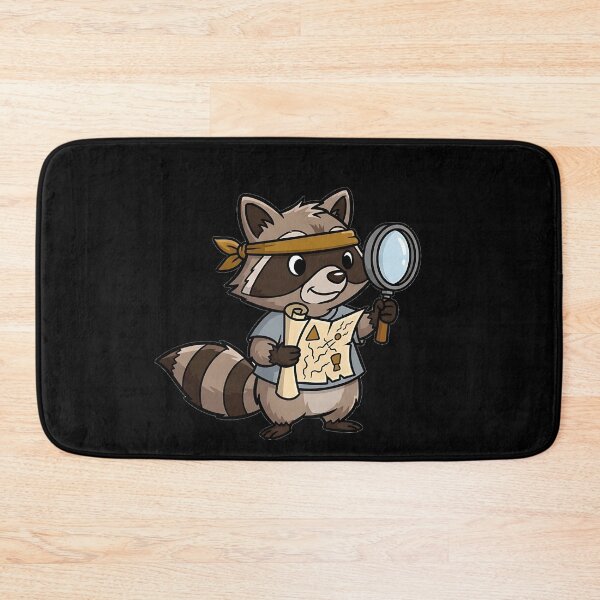 Item preview, Treasure Explorer Raccoon designed and sold by UrbanPrts.