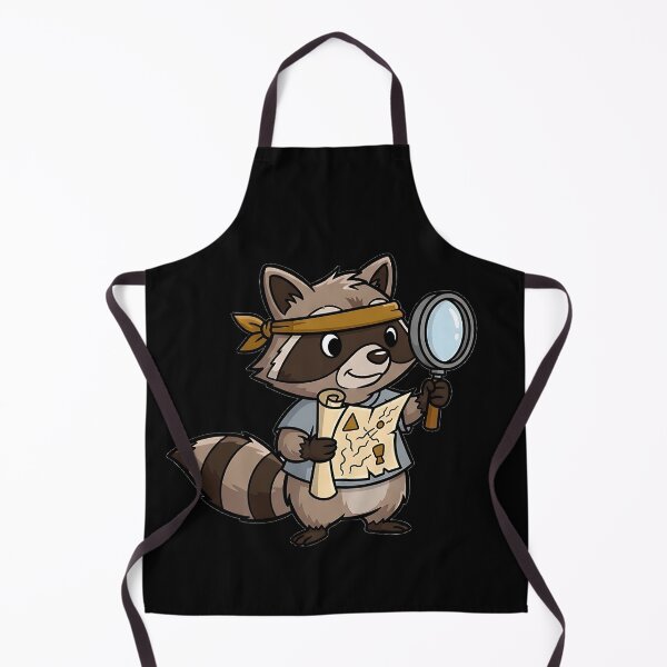 Item preview, Treasure Explorer Raccoon designed and sold by UrbanPrts.